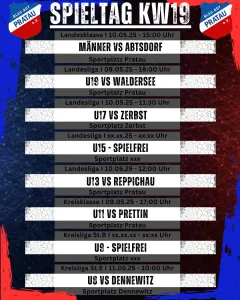 Spieltag KW19